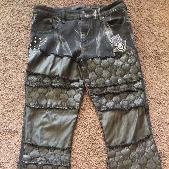 Wornstar Custom Shop Nightfall Jeans - **Please Read Full Description**